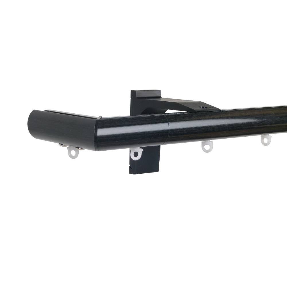 Now M51 28 mm Curtain Poles Kit Single layer Black