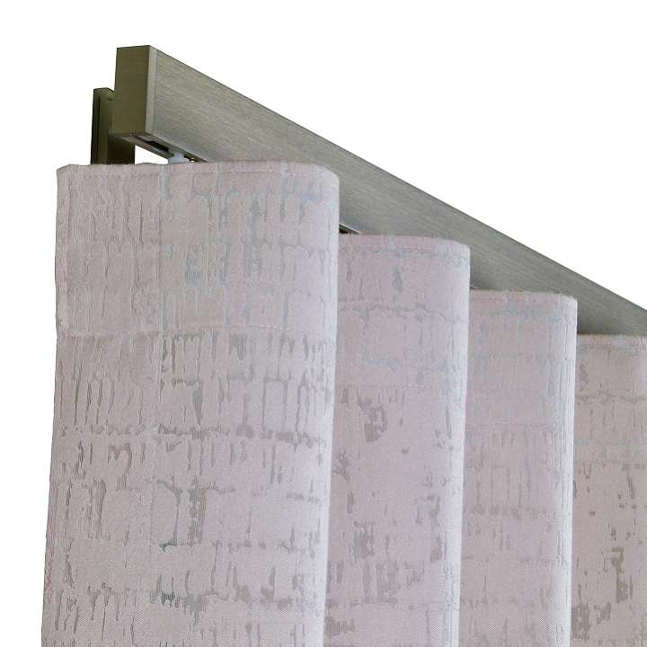 Now 1 1/2" Drapery Rod Kit Single Layer Champagne