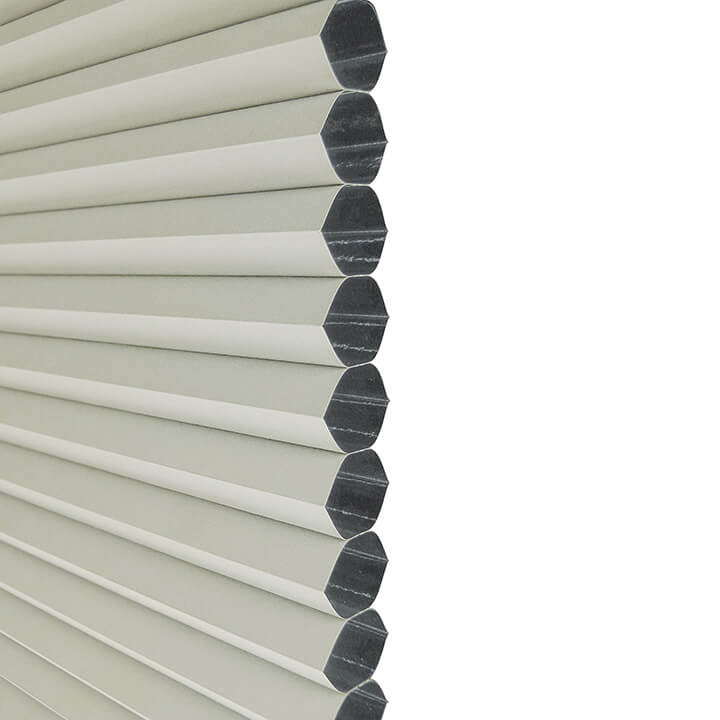 Brescia Cordless Top Down Bottom Up Blackout Honeycomb Blinds Alabaster