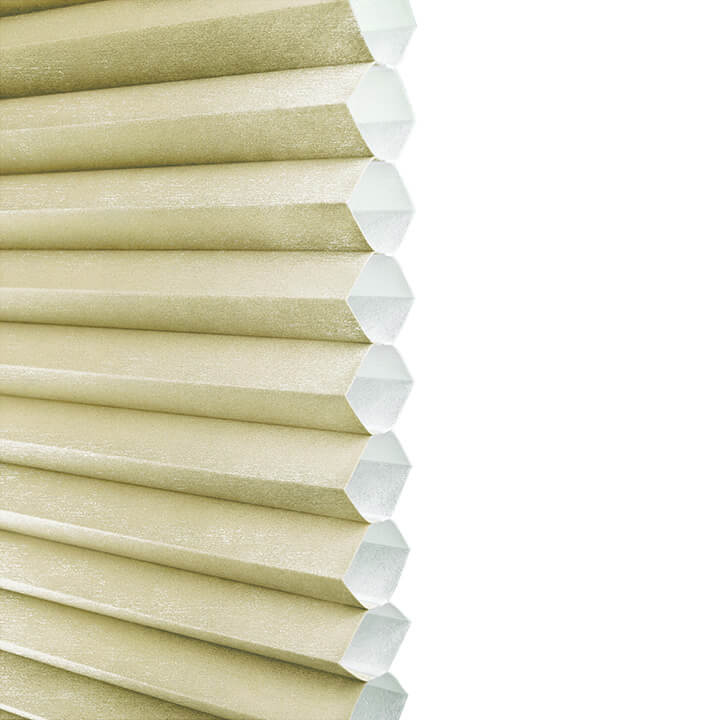 Brescia Cordless Light-Filtering Honeycomb Blinds Spring Green