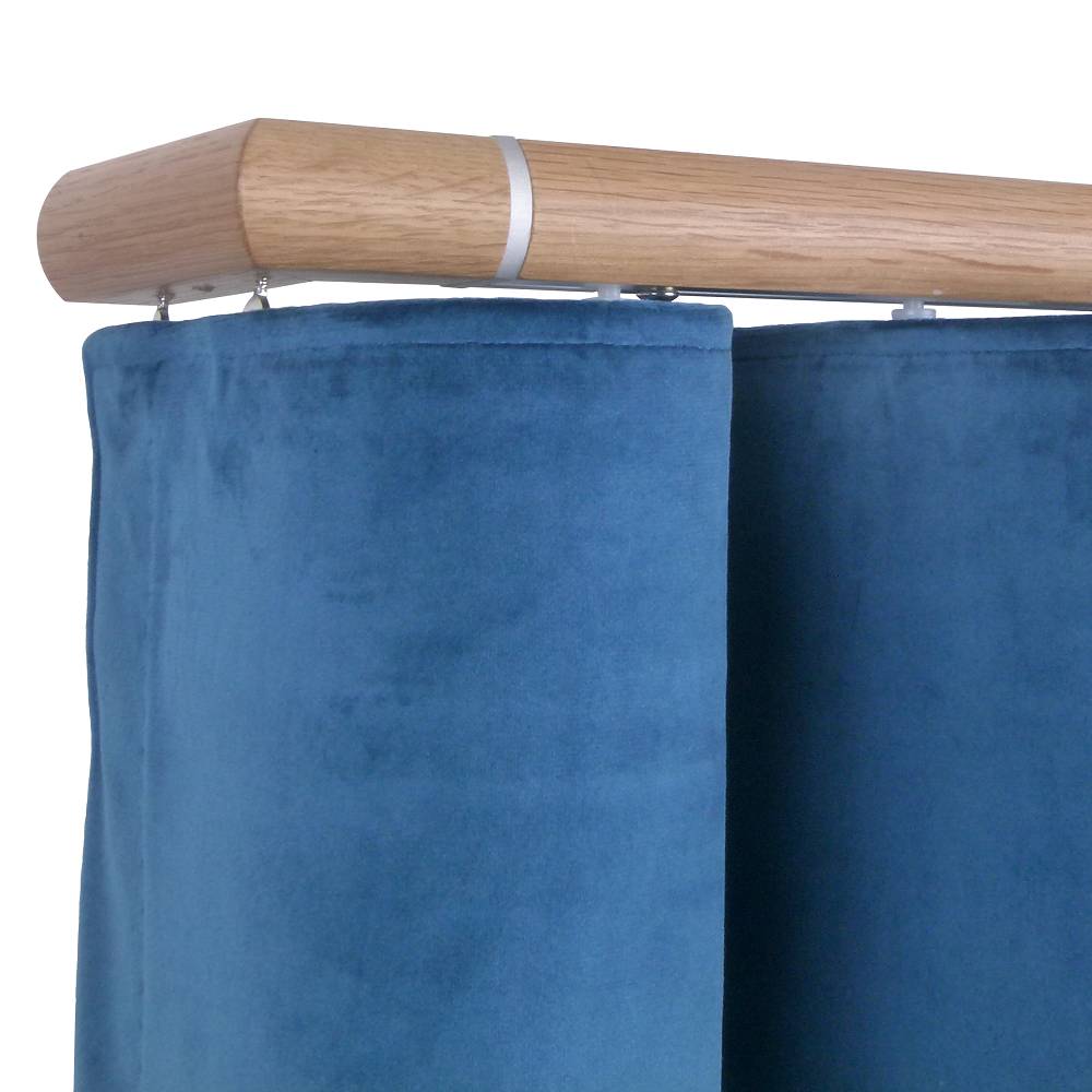 Icon M52 35 mm Curtain Wood Facial Poles Kit Single layer