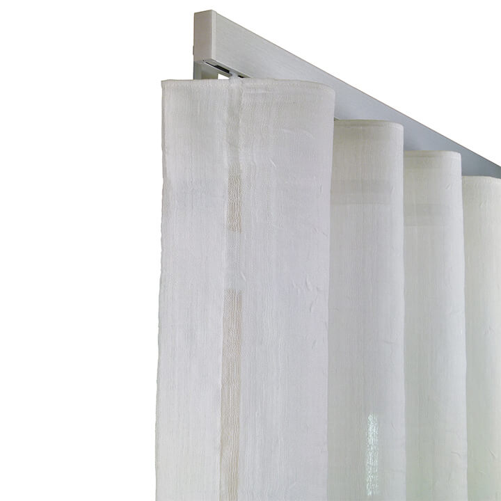 Now 1 1/2" Drapery Rod Kit Single Layer Natural