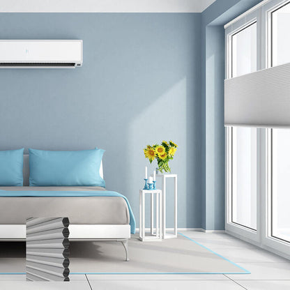 Brescia Cordless Top Down Bottom Up Blackout Honeycomb Blinds Gray Sheen