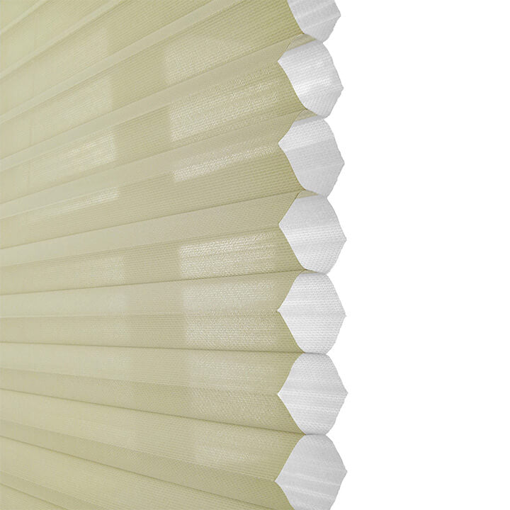 Parma Clutch Top Down Bottom Up Sheer Honeycomb Blinds Spring Green