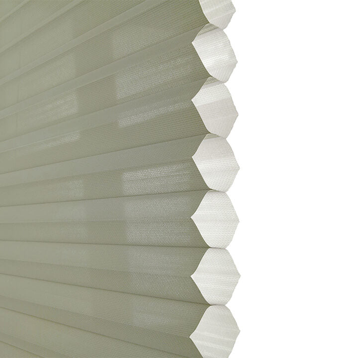 Parma Clutch Top Down Bottom Up Sheer Honeycomb Blinds Avocado