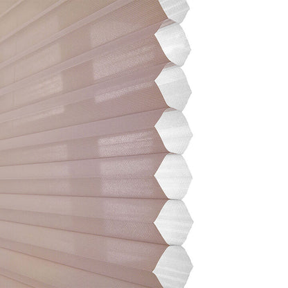 Parma Clutch Sheer Honeycomb Blinds Roseate
