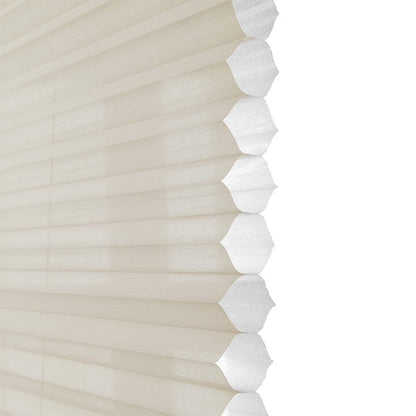 Parma Clutch Sheer Honeycomb Blinds Winter White